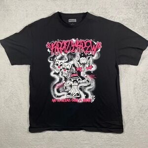 Boxset Krazy Krew T-Shirt Mens XL Black Pink Chicano Graphic Tee